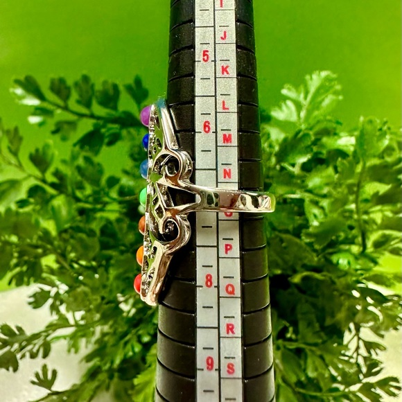 Silver filigree ring - Picture 5 of 5